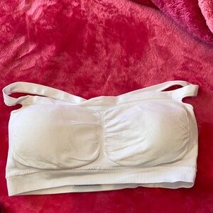 White Convertible Seamless Bandeau